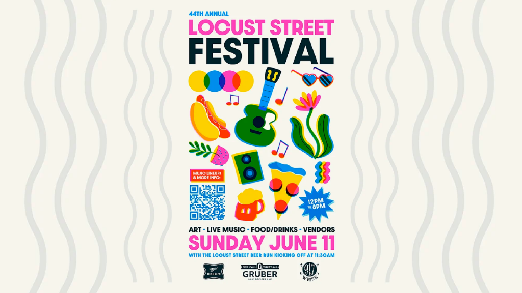 Locust Street Festival of Music and Art *IN PERSON* Woodland Pattern